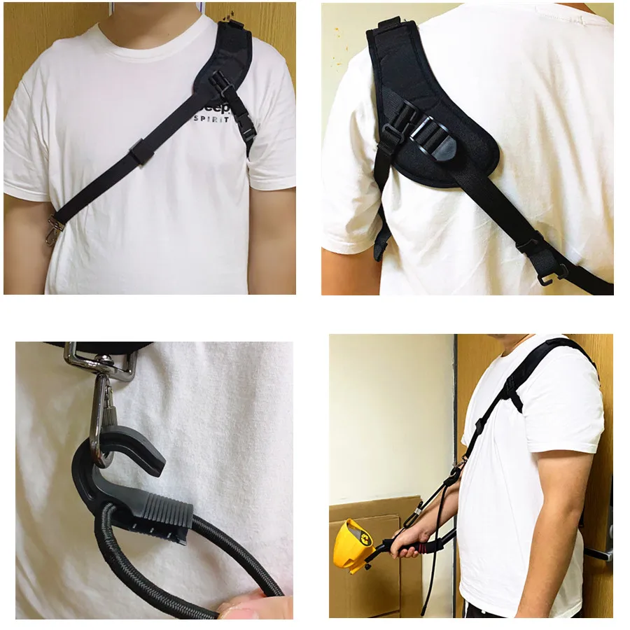 Generic Gold Detecting  Accessories Load-Bearing strap Harness Sling Support for underground Metal Detector