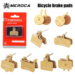 MEROCA Bicycle Brake Pads Road Mountain Bike Disc Caliper Pads Set Cycling Metal Shoe For Shimano Hydraulic Brakes Mtb 4 Pistons