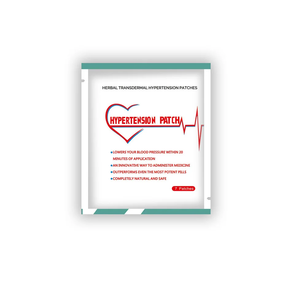 

7/14/28/56Pcs Anti-hypertensive Patch Clean Blood Vessel Reduce and Control Hypertension High Blood Pressure Medical Plaster