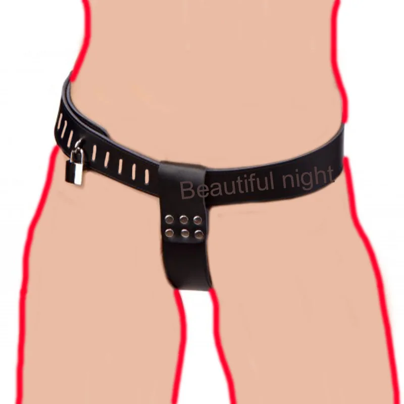 حزام العفة النسائي BDSM، يمكن ارتداؤه تحت الملابس عبودية جلدية، ألعاب جنسية للأزواج، ألعاب الكبار #1