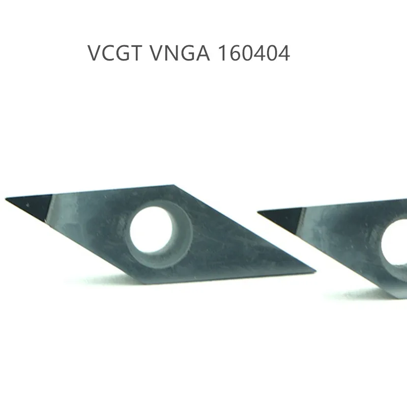 Imagem -02 - Diamante Pcd Cbn Torno Insere Vnmg160404 Vnmg160402 Vnmg 160408 Vnmt Vnga1604 Cnc Ferramentas de Torneamento Interno