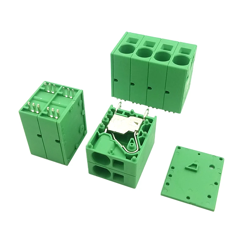 50Pcs KF205V 10.mm 2P ~ 12P PCB SPRING TERMINAL BLOCKS DG271V 2PIN ~ 12PIN 70A 600V SPT 16 1 V 1735862 PHOENIX CONTACT DEGSON