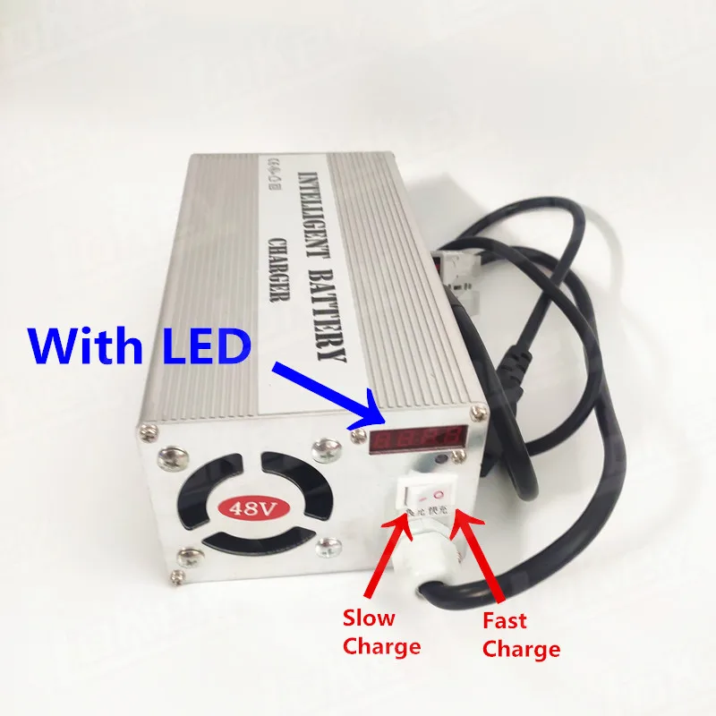 72V 10A 15A 20A 20S 84V li-ion 24S 87.6V lifepo4 Smart adjustable Charger With LCD Display for lithium ion lipo batterys