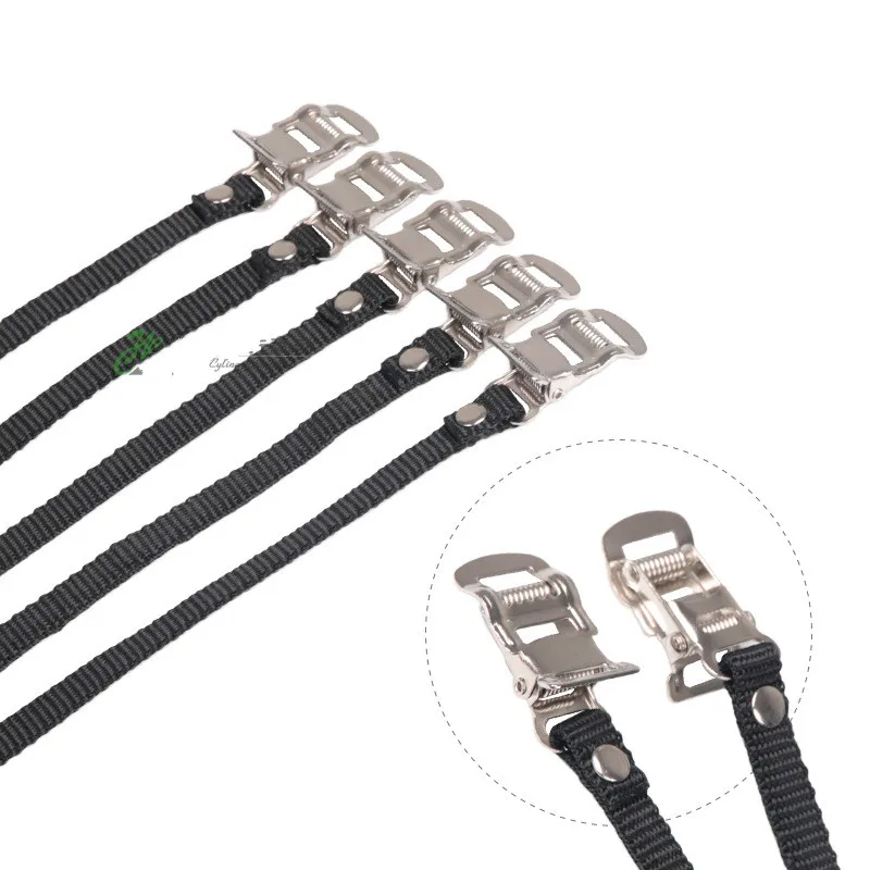 5 Pairs Bicycle Pedal Band Cycling Spinning Non Skid Shoe Toe Casing Tie Harness Strap Rope Bike Riding Safety Belts