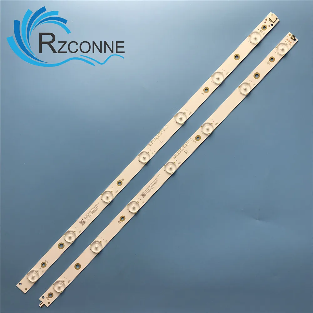 LED Backlight strip 14 lamp For LBM490P0701-CQ-3(R) L 49PUS6482 49PUS7002 GJ-2K18-AFJ2-490-D714-V1-L R  TPT490F2-FN02.S