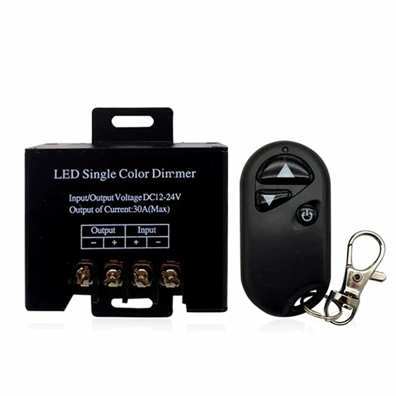 LED Dimmer DC12-24V 2A 3A 4A 8A 30A Whirl / Touch / 3Key / 11Key Remote Control LED Switch Dimmer for Single Color LED Strip