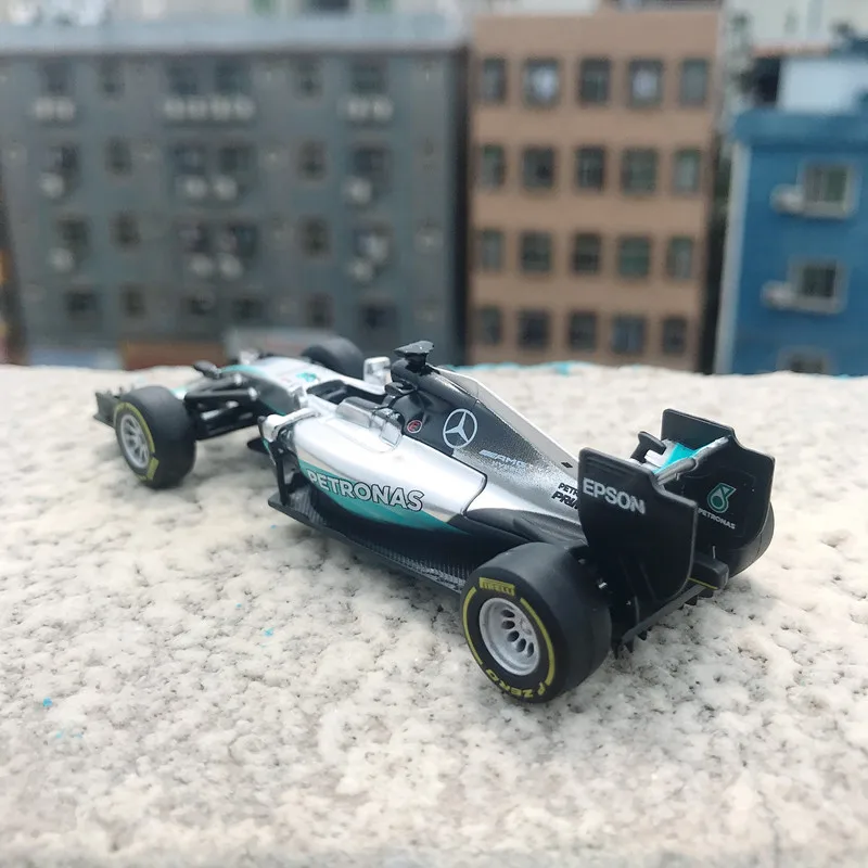 Bburago 1:43 2019 W10 #77 #44 W07 #6 #44 F1 wyścigowa formuła statyczna symulacja samochodu odlewu Model samochodu Formuły 1