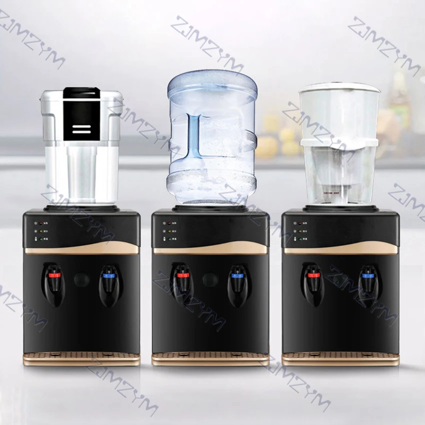 Electric Water Dispenser 220V Desktop Drinking Fountain Household Office Automatic Water Cooler Heater With 2/3 Water Outlets