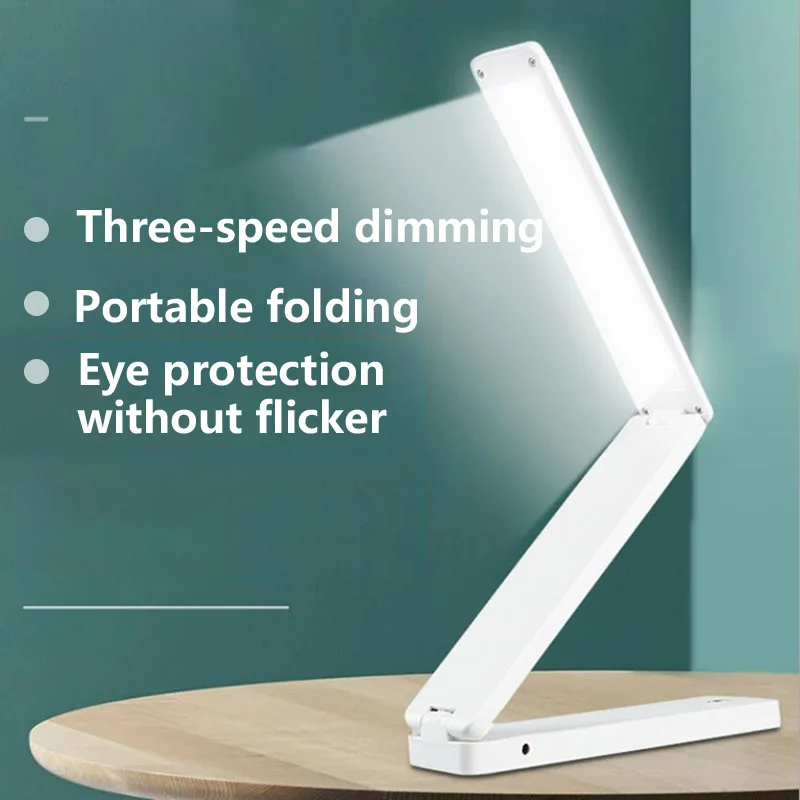 led desk lamp light iluminacao em tres modos brilho usb sistema de alimentacao dupla protecao para os olhos aprendizagem ler presente d2 01