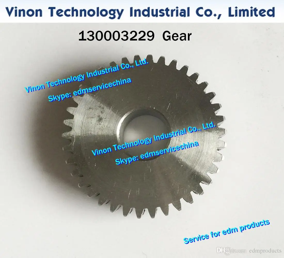 (1pc) 130003229 edm Geared wheel for Robofil 190,290,290P,300,310,390 Charmilles edm parts Toothed Gear 130.003.229, 24.54.070