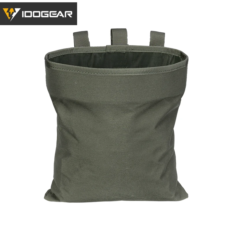 Тактический подсумок IDOGEAR Molle черный - универсальный аксессуар для снаряжения — фото товара