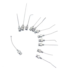 1PCS Stainless steel Lacrimal Viscoelastic Air Injection Cannula  Ophthalmic Eye Instrument Veterinary surgical instruments