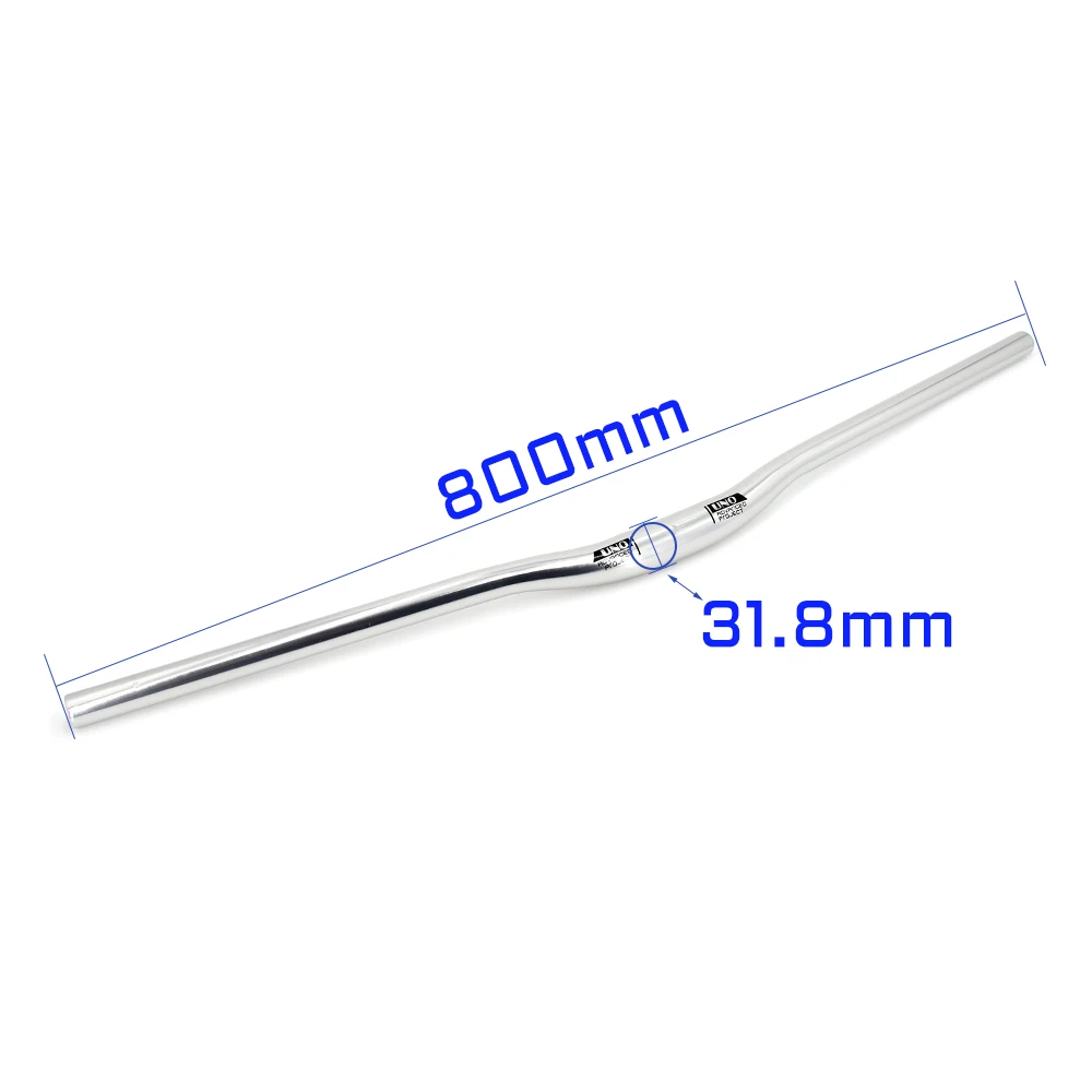 Fahrrad Lenker 31,8 640/680/720/760/800mm MTB Lenker Alu Legierung Fahrrad Lenker aufstieg Flache Lenker Fahrrad Zubehör
