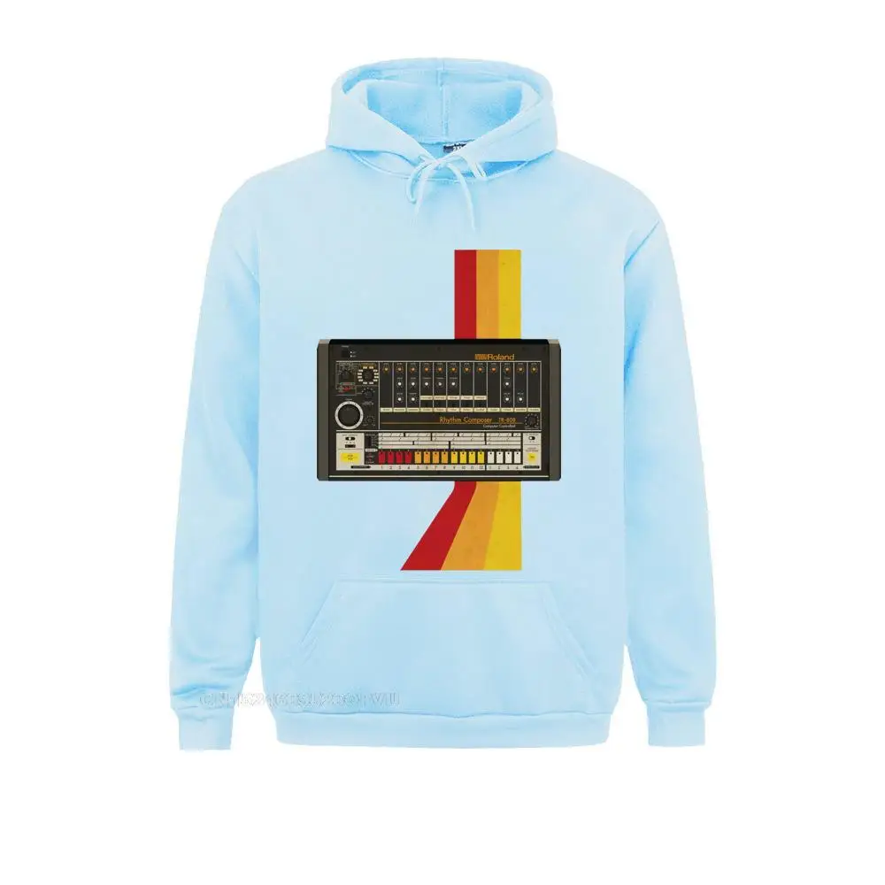 Tr-808 Korg Volca Hoodie Men Synthesizer Music Synth Electro Modular Techno Percent Cotton Crew Neck Kawaii Clothes