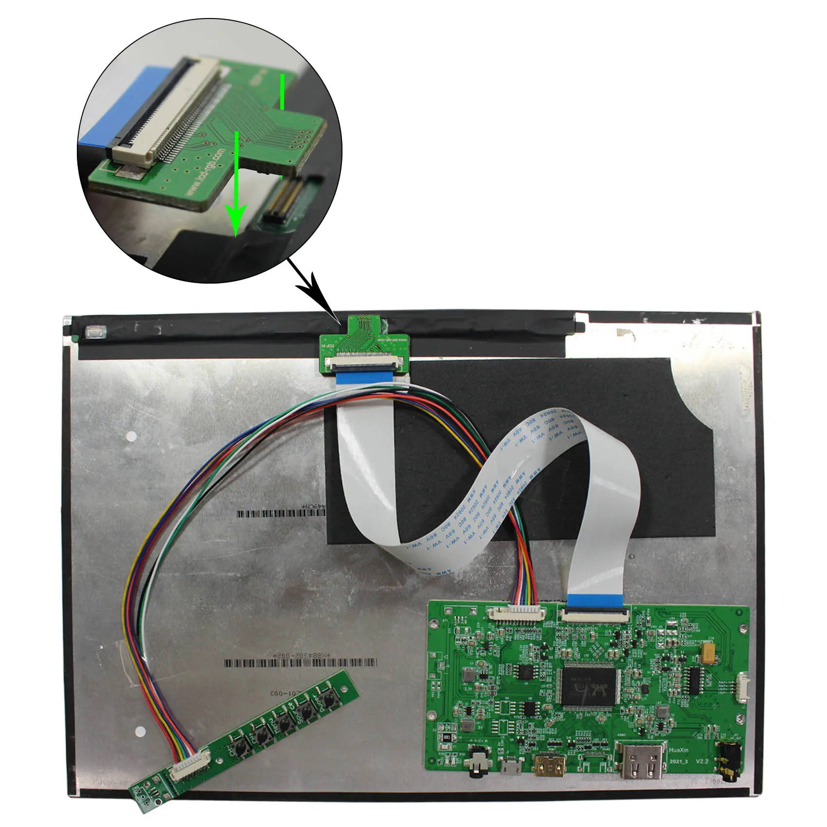 ل LTL120QL01-001 LTL120QL01-003 2160 × 1440 eDP TFT-LCD HD لوحة تحكم