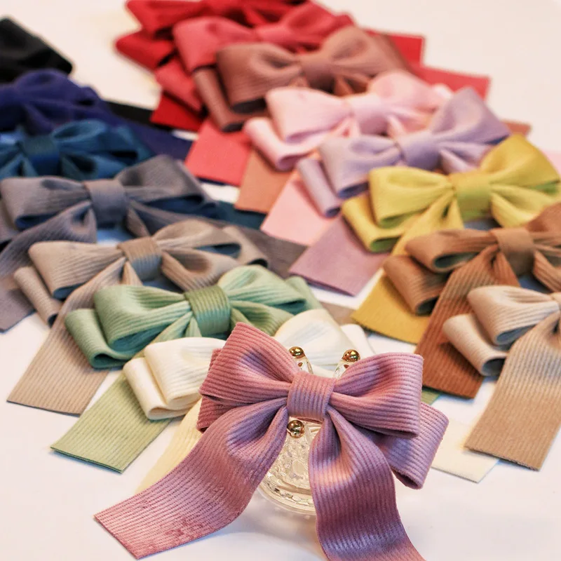 5yards Double Sided Soft Corduroy Ribbon for DIY Hair Accessories Clothing Material Flower Wedding Gift Box Decoration Ribbons