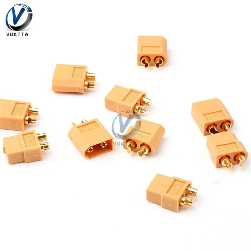 XT60 EC2 Разъем типа "банан" штекер-гнездо разъем пули Разъем для литий-полимерной батареи RC