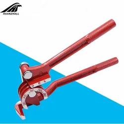 Aluminum Alloy Pipe Bending Tool Heavy Duty Tube Bender Tubing Bender Curving Pliers Brake for Household Tube Accessories