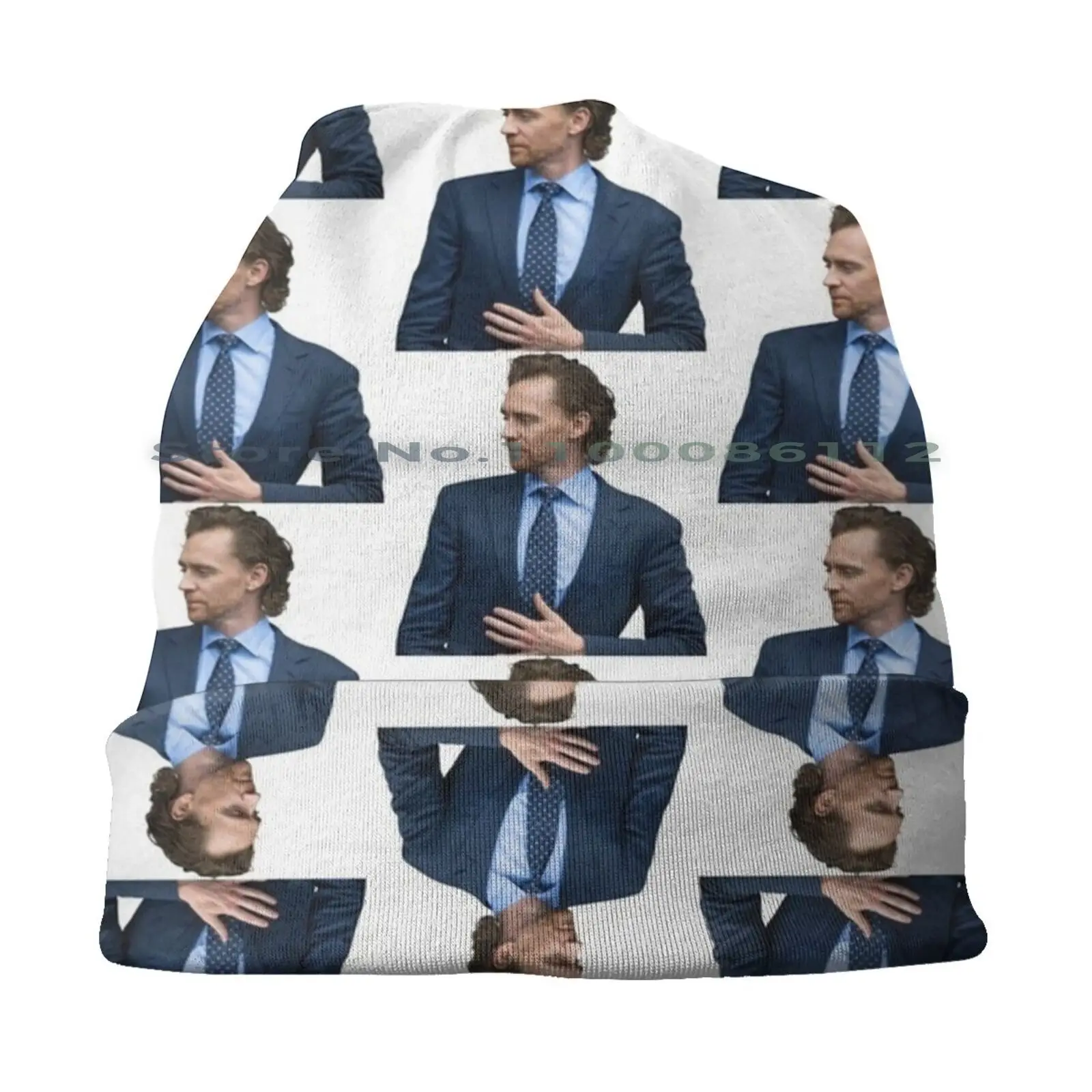 Tom Hiddleston Beanies Knit Hat Tom Hiddleston Brimless Knitted Hat Skullcap Gift Casual Creative