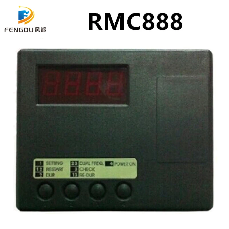 Remocon RMC-888 Remote Control Duplicator Machine Dual RF Klom 6 Pin Compatible