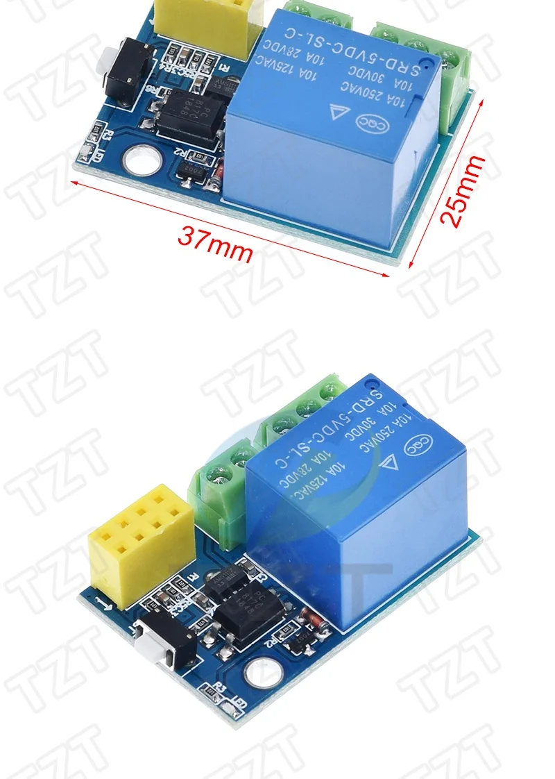 ESP8266 ESP-01S 5V WiFi Relais Modul Dinge Smart Home Fernbedienung Schalter für Arduino Telefon APP ESP01S Drahtlose WIFI modul – Detail 4