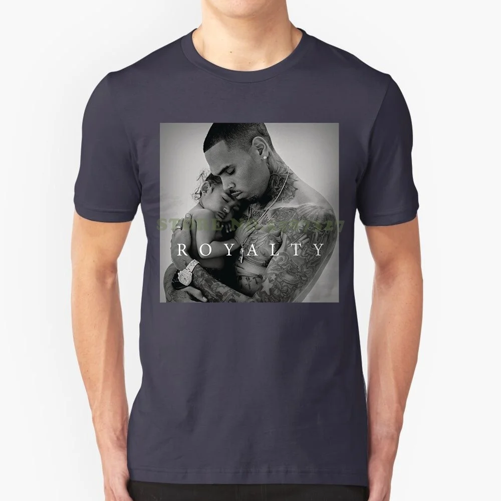 Men Summer Short Sleeves T Shirt Chris Brown Who's Gonna ( Nobody ) Remix Men O Neck Custom T Shirts