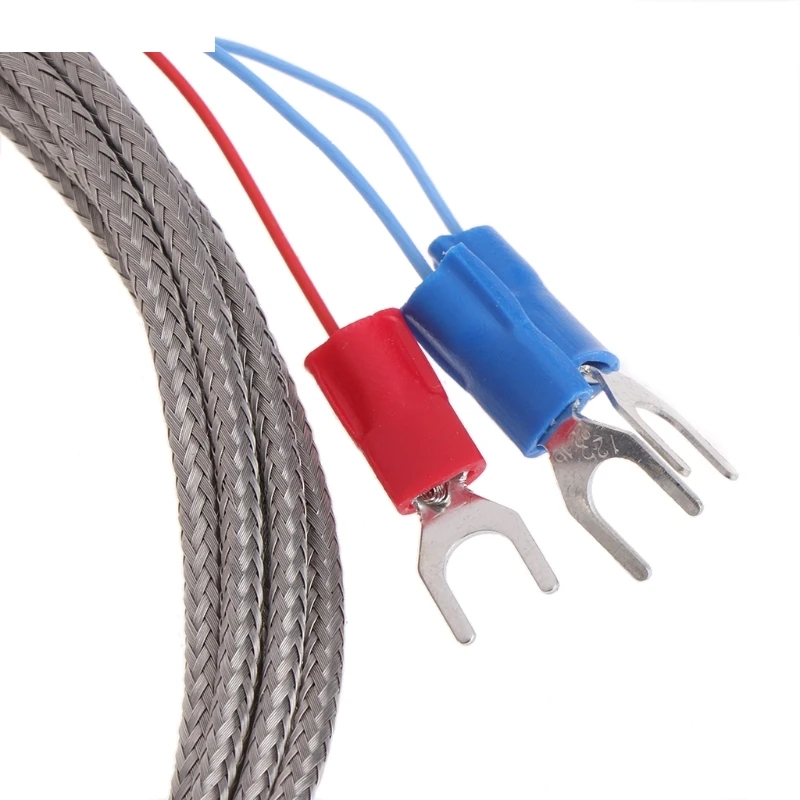 RTD PT100 Temperature Probe 5cm NPT Thread with Detachable Connector 2M Cable 3-wire Temperature