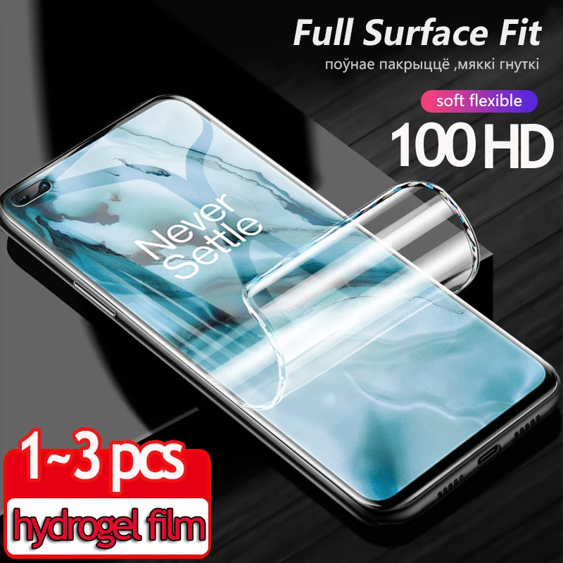 One Plus 10 Pro Soft Glass Oneplus 9 Hydrogel Film Oneplus 8 t lamina hydrogel nord2 nord ce 2 5g Screen Protector Oneplus 9 Pro