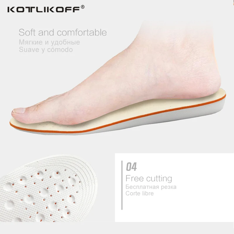 1.5/2.5/3.5cm Height Increase Insole For Shoes Women Man Height Increasing Shoes Pad Inserts Care Foot Pads Comfortable Soles