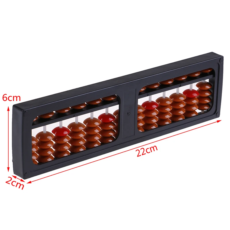 ตัวเลข Abacus Soroban ลูกปัดคอลัมน์เด็กการเรียนรู้เอดส์เครื่องมือคณิตศาสตร์ธุรกิจจีนแบบดั้งเดิม Abacus ของเล่นเพื่อการศึกษา