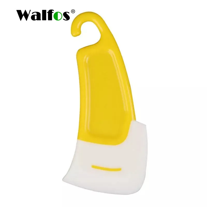 

Walfos Pan Cleaning Scraper Silicone Kitchen Spatula Cake Baking Tool Pastry Spatulas