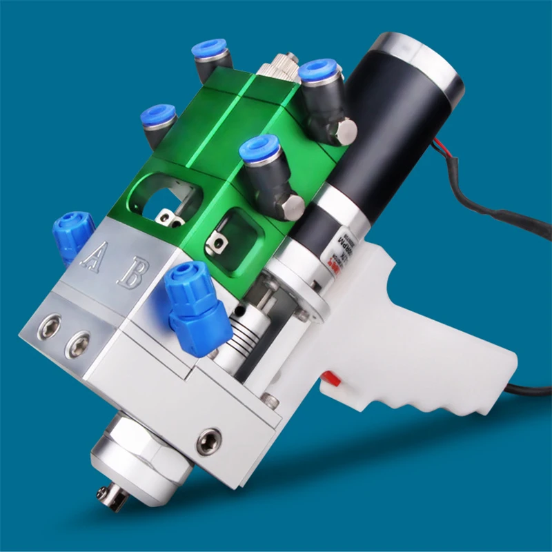 MY-126AB Handheld Electric Mixing Double Liquid Dispensing Valve AB Glue Dynamic Filling Valve With Adjustable Back Suction