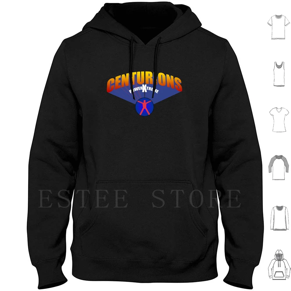 Centurions Power Xtreme Hoodie Long Sleeve 80s Toys Retro Centurions Power Extreme Power Xtreme Eighties Visionaries Gobots