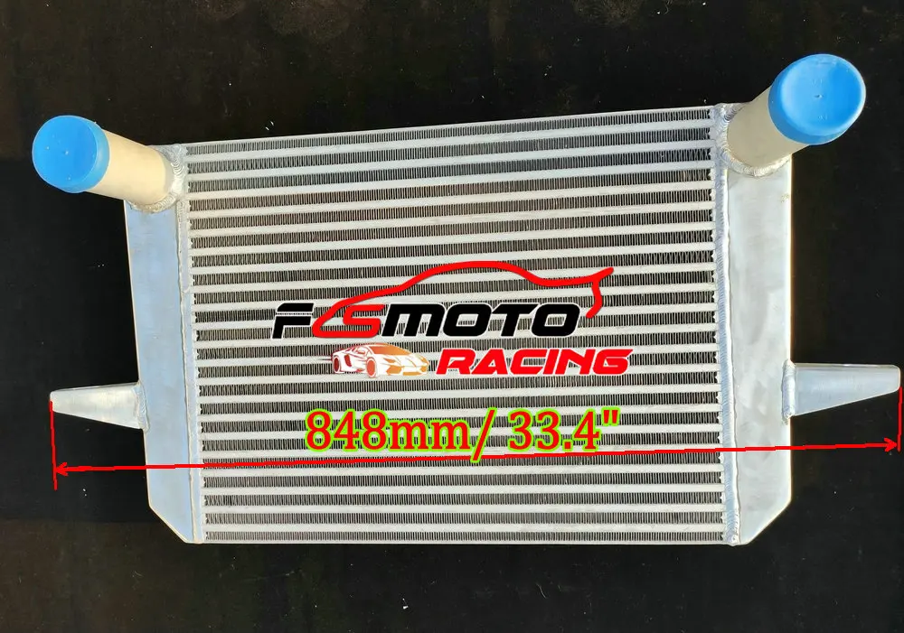 Newly-improved 50 mm FMIC Alloy Intercooler For Ford Sierra RS500 ESCORT RS Cosworth 2WD/4WD with 2.5