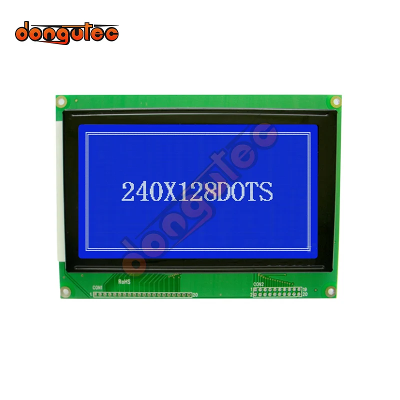 5.1 Inch  T6963 U6963 RA6963 5V 20PIN 240128B 240128 LCD Display Module 240*128 LCM Screen Graphic 240x128