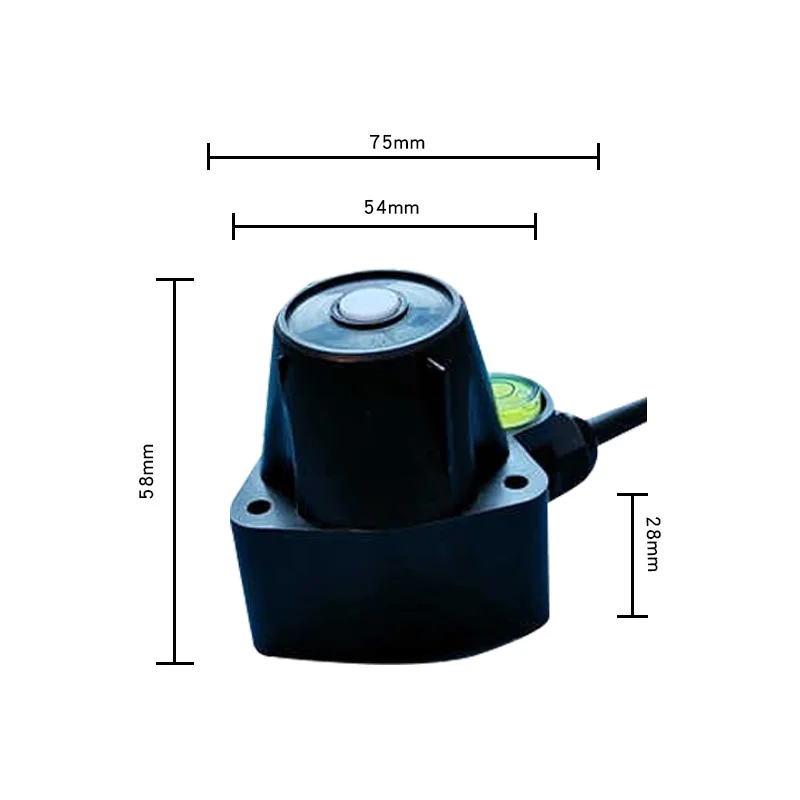 PYR20 Solar Radiation RS485 Pyranometer Sensor 0-2000W/M range 0-2V 4-20MA Light detector 400-1100nm Wavelength range