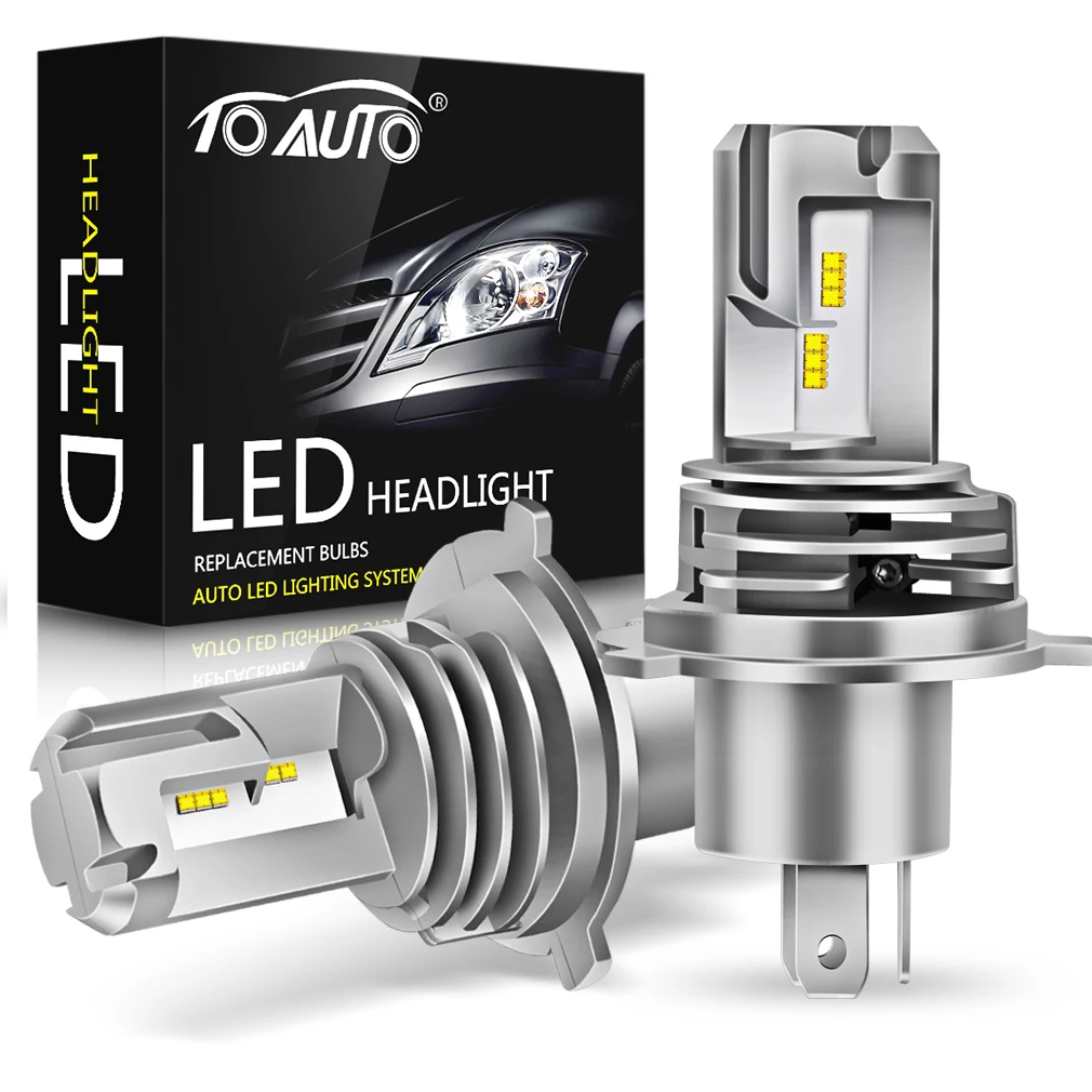 ZES Chips H7 H4 9003 HB2 H1 H3 Led H11 9004 H8 HB3 9005 9006 HB4 Led H27 880 881 H13 Car Headlight Bulb 50W Turbo Auto Fog Lamp