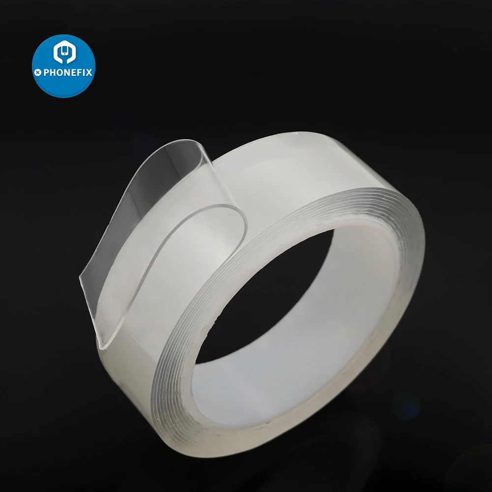 Nano nastro trasparente nastro biadesivo lavabile riutilizzabile Traceless adesivo rimovibile nastro adesivo dischi universali colla Gadget