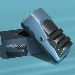 Electric Automatic Knife Sharpener Straight and Serrated Knives Diamond Abrasives Patented Sharpening System Chefs Choice
