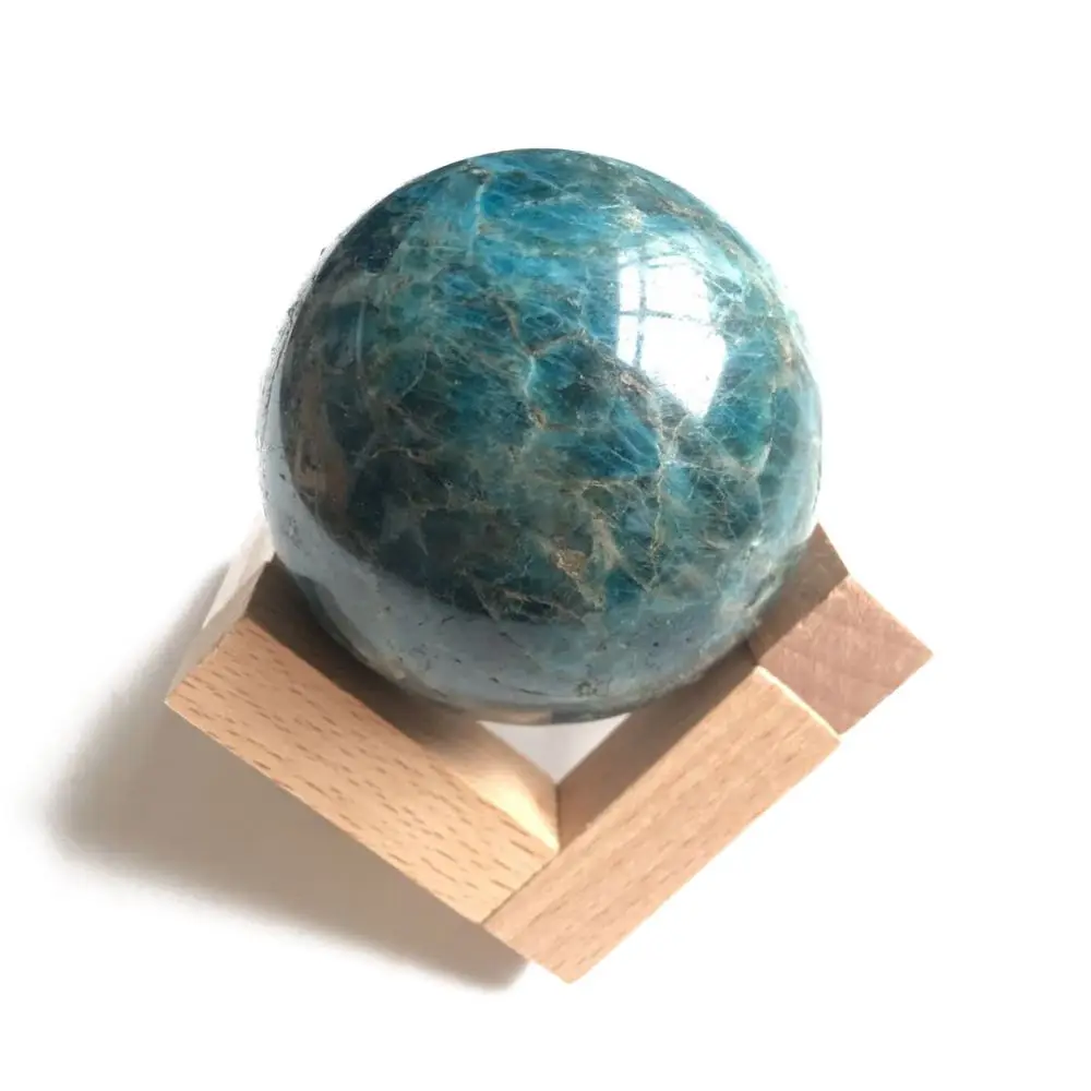 Gift Wooden Craft Desktop Ornament Wood Display Stand Glass Sphere Bracket Moon Lamp Base Crystal Ball Holder