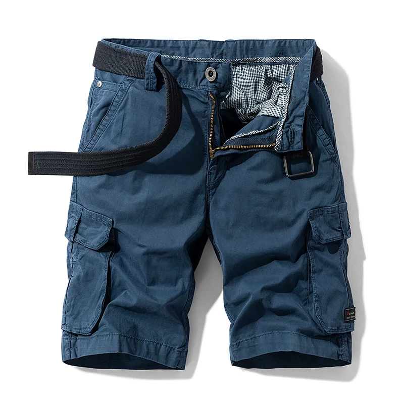 Zomer Mannen Cargo Shorts Casual Katoenen Shorts Mannelijke Jogger Shorts Heren Merk Kleding Mannelijke Losse Werk Shorts Man Militaire Shorts