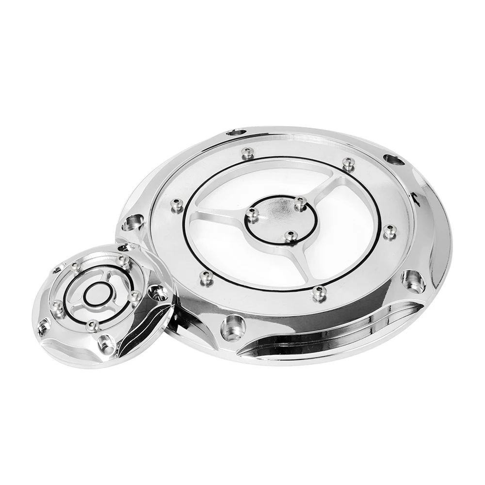 Motorfiets 5 Gaten Derby Timing Timer Cover CNC Motorkap Voor Harley Touring Street Glide Softail Nachttrein Dyna 1999-2017