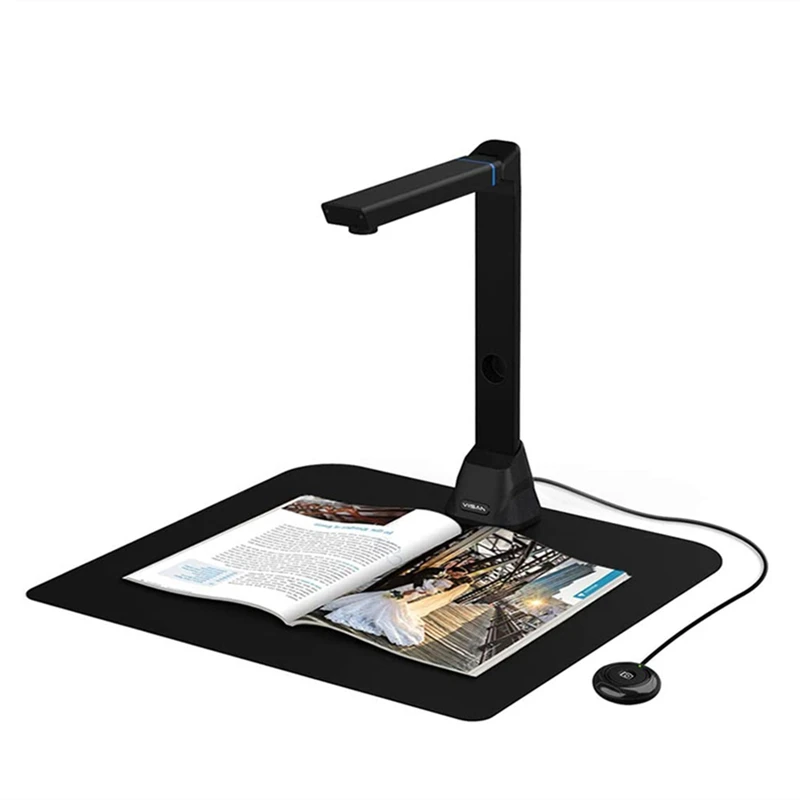 Imagem -06 - Viisan Vk16 Livro Document Scanner Alta Definição 16mp Scanner Portátil para Office Teachercapture Tamanho a3 Multi-idioma