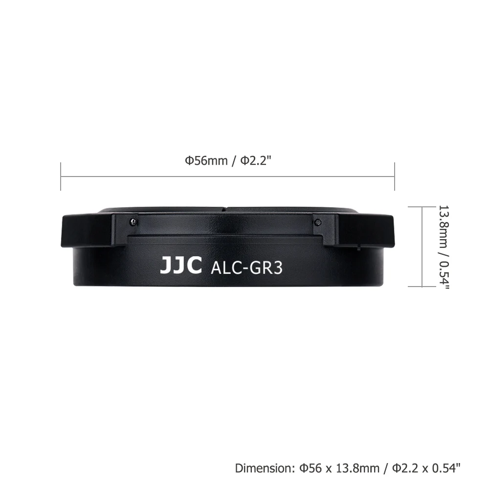 JJC GRIII Lens Cap Protector Auto Open and Close for Ricoh GR III GR3 HDF Camera Automatic Lens Cap Holder Cover Lens Accessorie