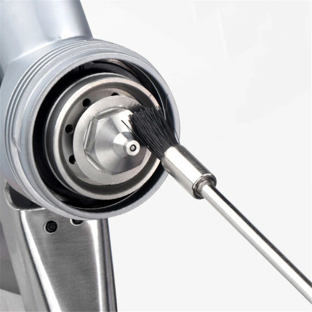 WENXING 17 Chiếc Bình Bơm Phun Xịt Vệ Sinh Kim Phun Bộ Công Cụ Sửa Chữa Kim & Bàn Chải