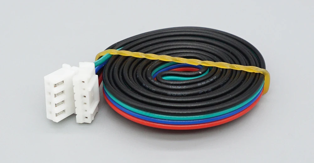 5 teile/los 3D Drucker Teile Stepper Motor Kabel 1M/2M 2,54 4pin-XH 2,0 6pin für stepper Motor Kabel Stecker – Detail 5