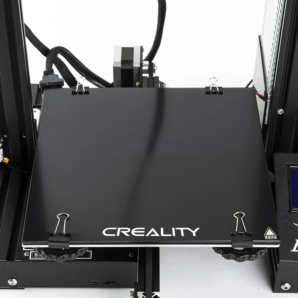 

CREALITY 3D Ender-3 Printer Carborundum Glass Platform Heated Bed Build Surface Glass Plate For Ender-3PRO/3V2 235*235MM Hotbed