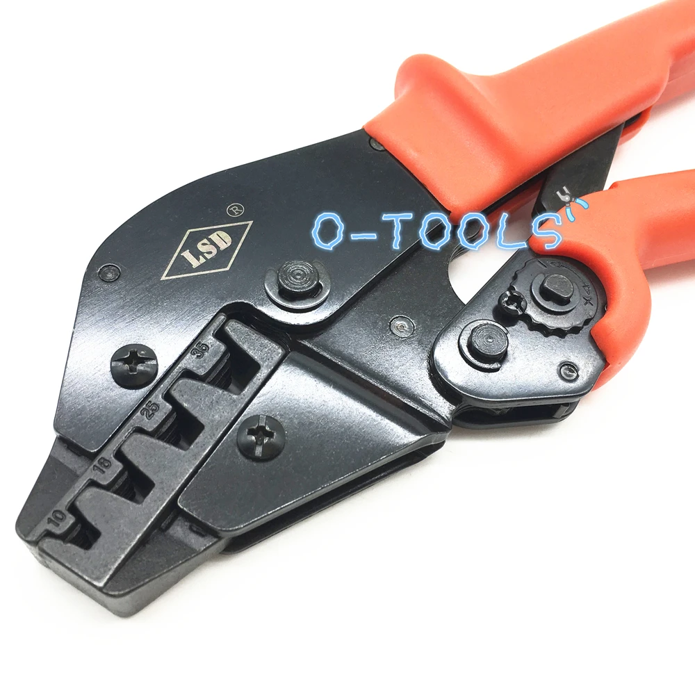 AP-35WF Cable Ferrules Crimp Tool,ratchet crimping plier for 10-35mm2 wire end sleeves 8-2AWG