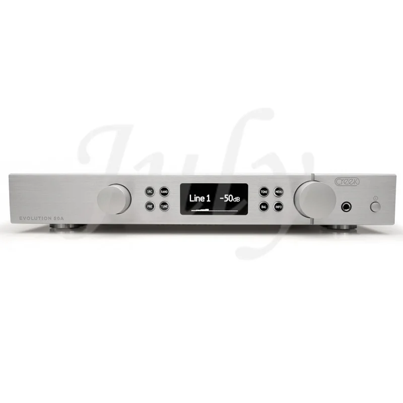 

UK Creek EVOLUTION 50A EVO 50A power amplifier, 55W output, 10hz-100khz + /-2 db, distortion degree <0.005%