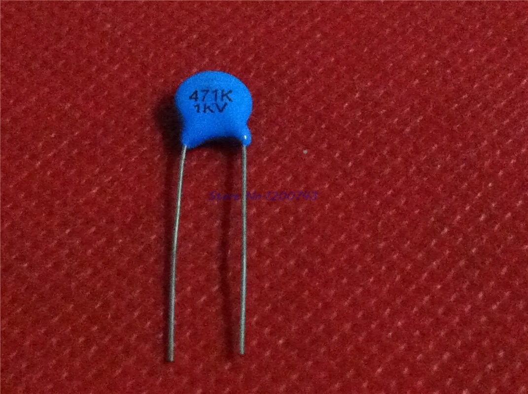 Imagem -02 - High Voltage Ceramic Capacitor 1kv 33pf 82pf 100pf 220pf 470pf 560pf 1nf 2.2nf 4.7nf 10nf 22nf 100nf 471 222 223 471 103 20 Pcs